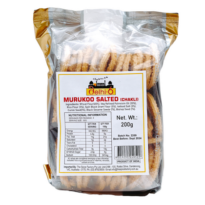 Delhi 6 Murukoo Salted Chakli 200gm