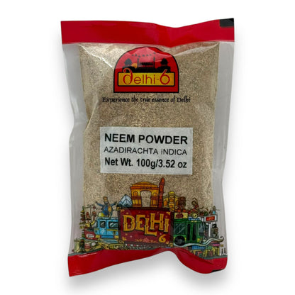 Delhi 6 Neem Powder 100g | Neem Leaf Powder | Traditional Ayurvedic Herb | 100% Natural Herbal Product