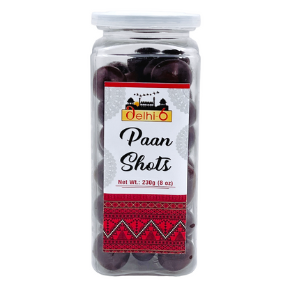 Delhi 6 Paan Shot/ Rose Petal & Dry Dates flavoured Mouth Freshener 150g Tower Pack