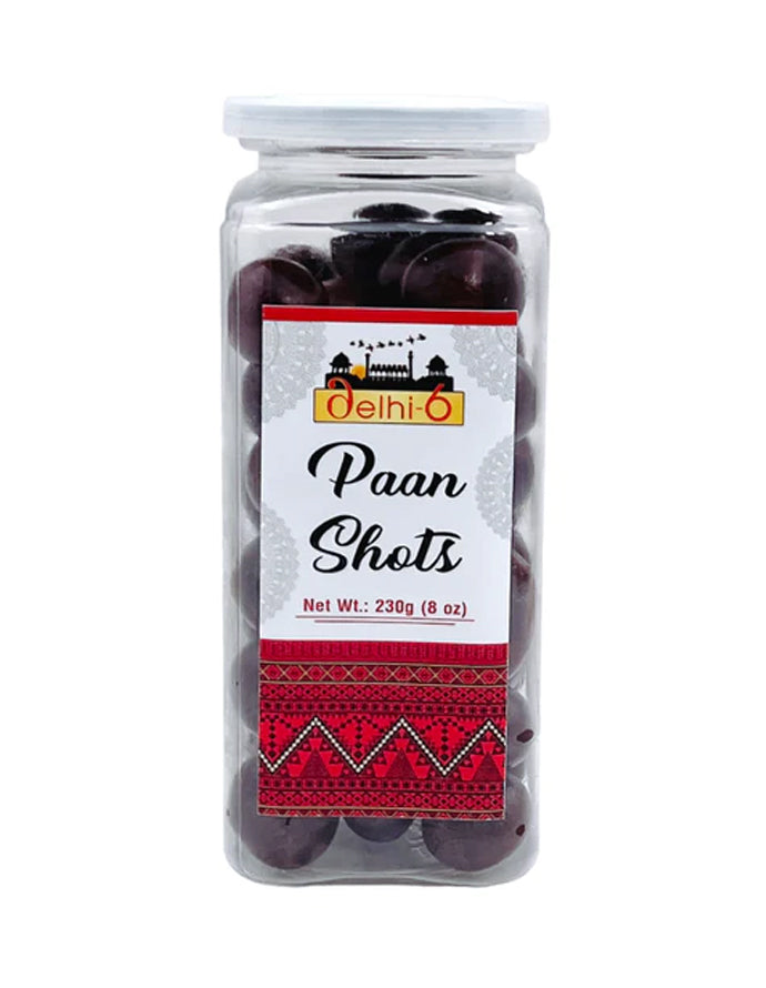 Delhi 6 Paan Shots/ Rose Petal & Dry Dates flavoured Mouth Freshener 230gm Tower Pack