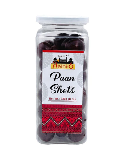 Delhi 6 Paan Shots/ Rose Petal & Dry Dates flavoured Mouth Freshener 230gm Tower Pack