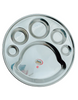 Delhi 6 Steel Divided Thali 6 Compartment (Minaxi) No. 14