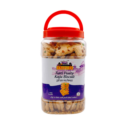 Delhi 6 Tutti Fruity Kaju/ Cashew Biscuit/ Cookies 1.1kg