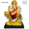 Durga Mata Gold Idol/ Murti/ Statue 24'' -JM-510-4600- 9351235043432