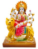 Durga (Shera Wali Mata) Idol/ Statue/ Murti Size-(4.75'' x 2.75'' x 6.5'')- Style 42