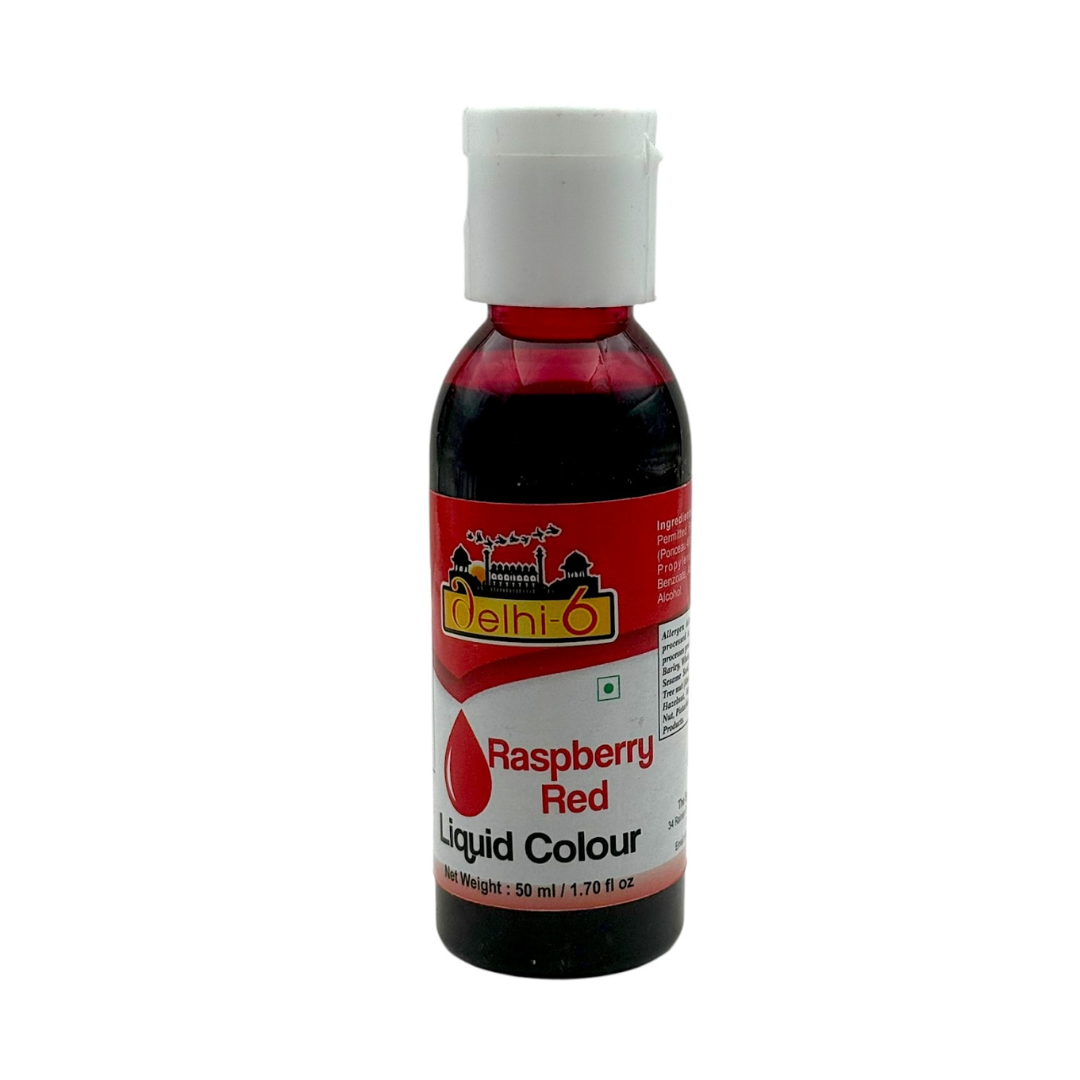 Delhi 6 Raspberry Red Liquid Colour 50ml