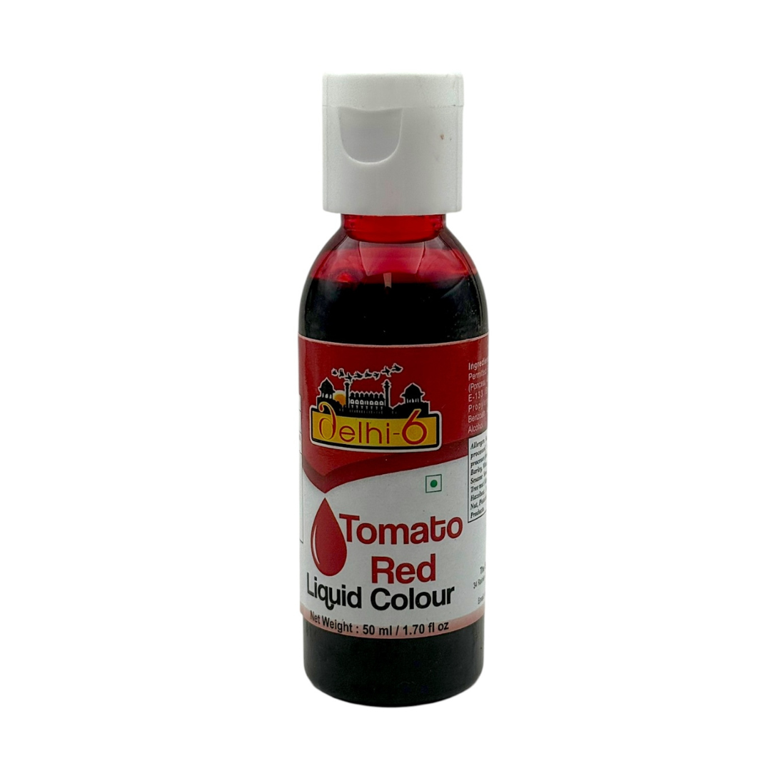 Delhi 6 Tomato Red Liquid Colour 50ml
