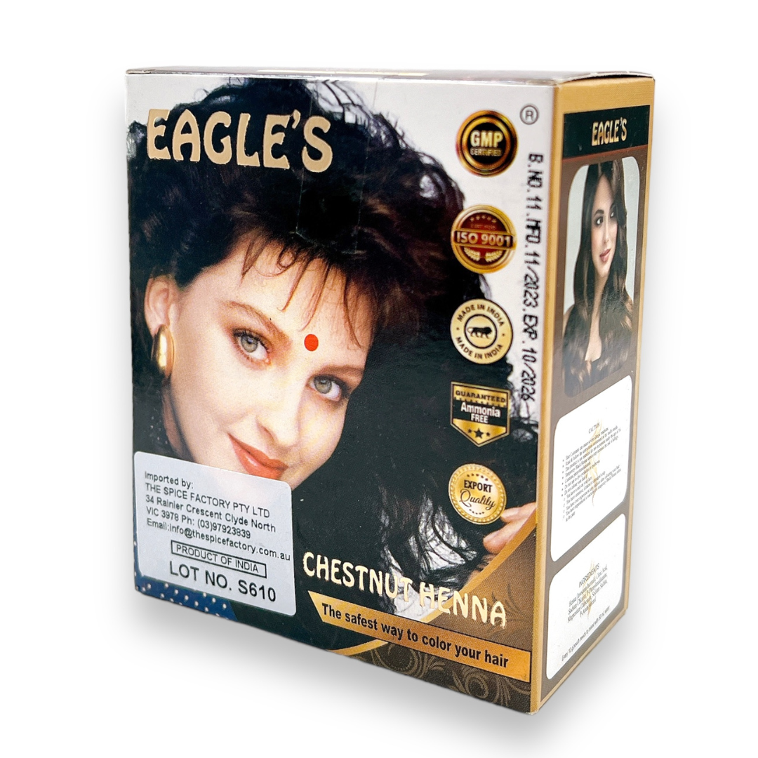 Eagles Chestnut Henna 10gm X 6 Sachet