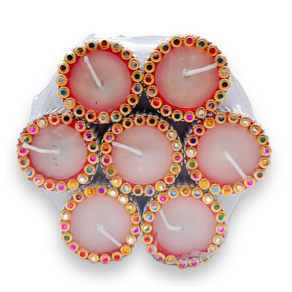 Fancy Clay Diya S.T. Wax (Set of 7)- (9351235044453)