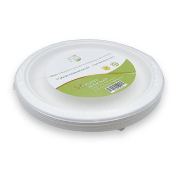 Green Earth 10" Round 262MM Plate 25Pc