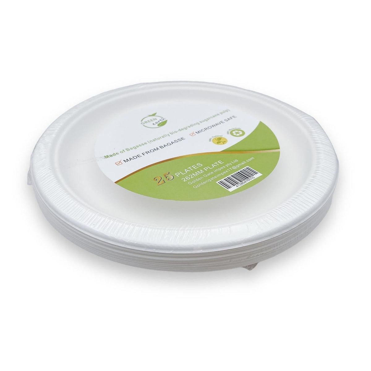 The Spice Factory Bagasse Bowls 250ml – Pack of 20 | Eco-Friendly Disposable Food Bowls | Microwave Safe | 9351235062457