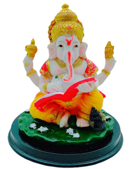 Ganesh Idol/ Statue/ Murti 22167-3 Size:10X10X11.5 (4.5