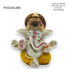 Ganesh Ji Idol/ Murti/ Statue MW- (ML 4) 3'' NO 42-90- 9351235048536