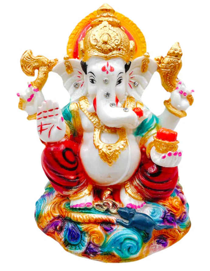 Ganesh ji Idol/ Statue/ Murti 3582-E Size-(6