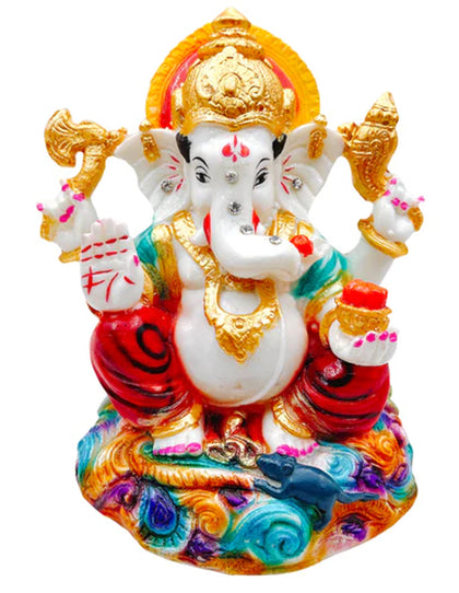 Ganesh ji Idol/ Statue/ Murti 3582-E Size-(6