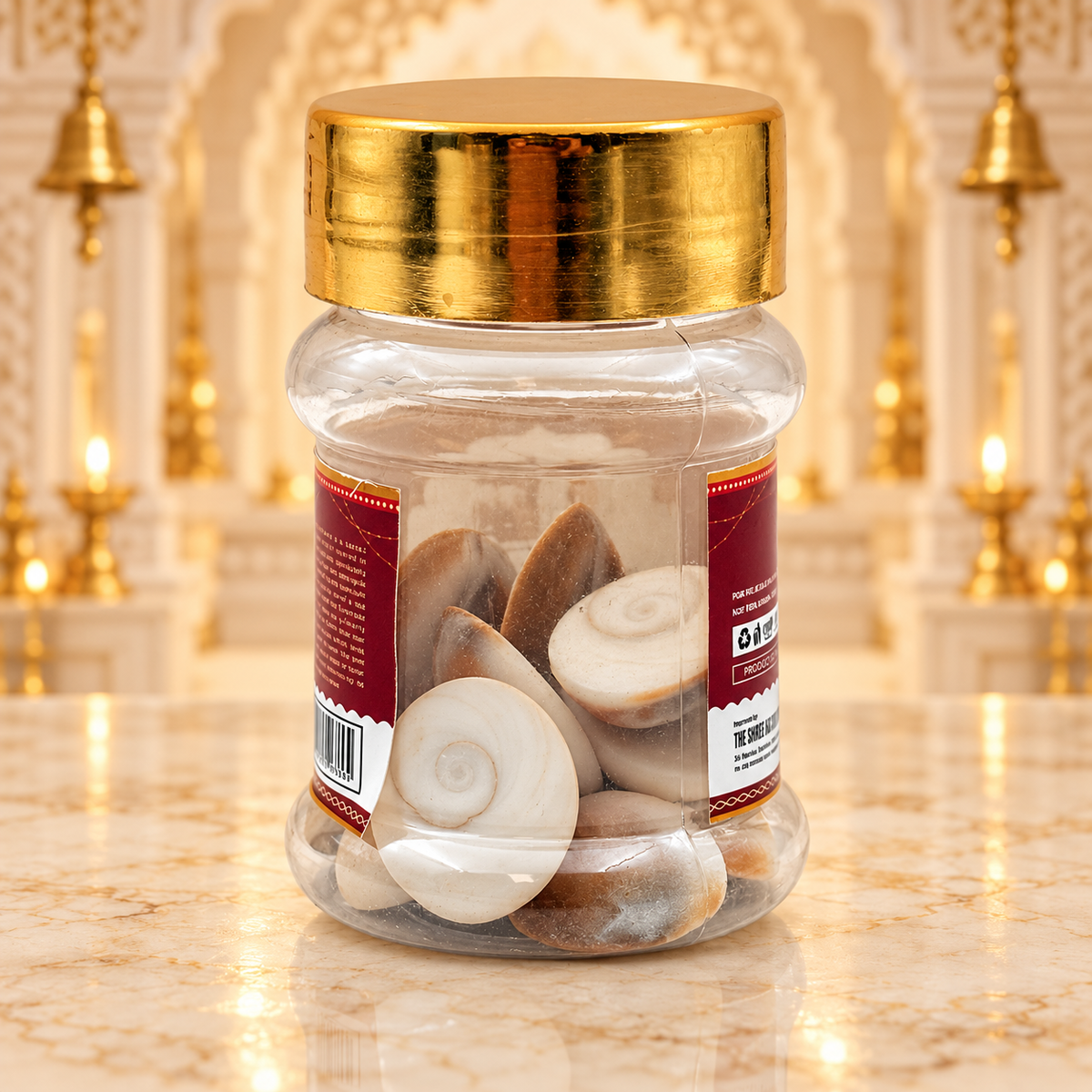 Gomti Chakra (Naag Chakra) – Pack of 21 | Auspicious Hindu Pooja Items for Goddess Lakshmi Worship, Wealth & Prosperity Rituals | 9351235060231