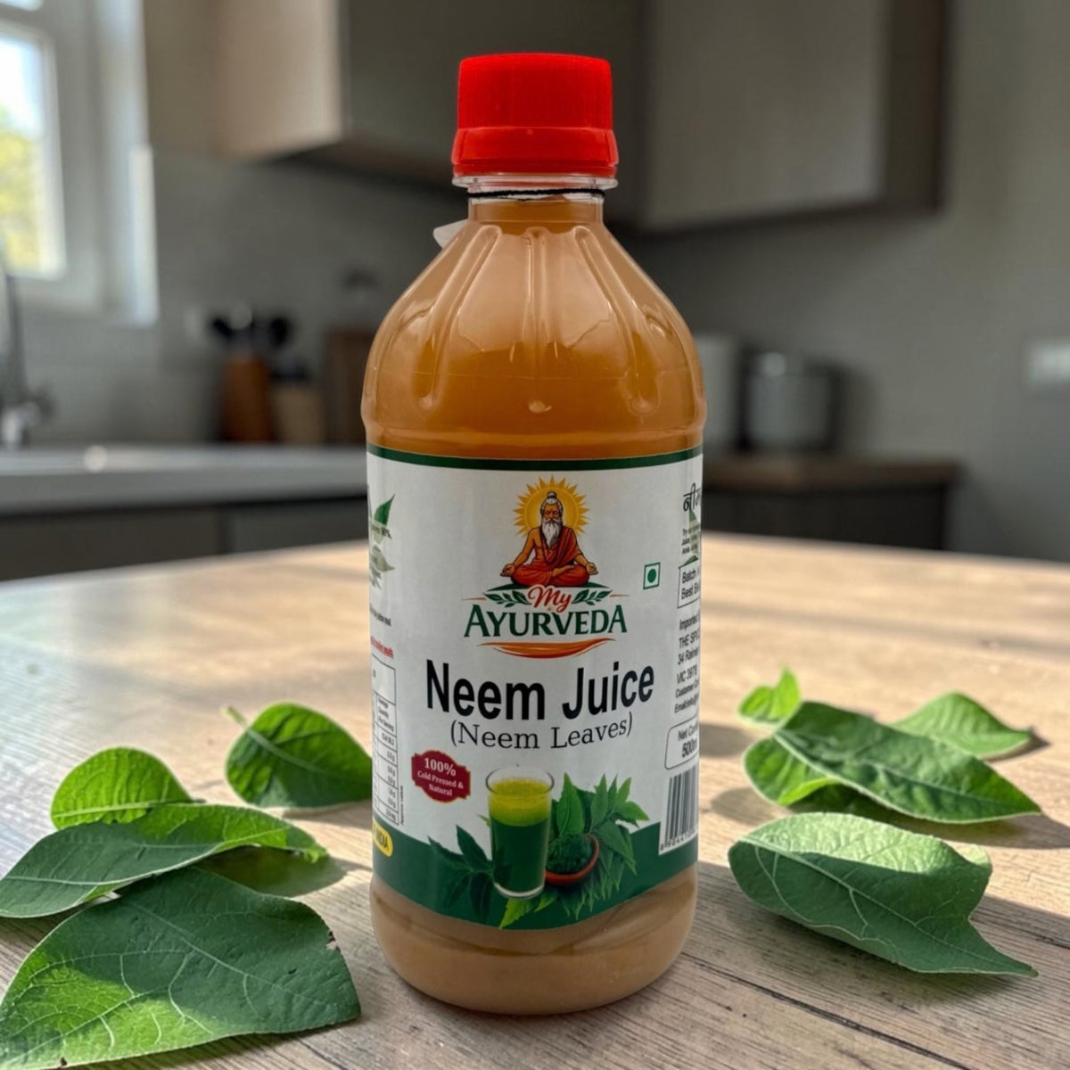 My Ayurveda Neem Juice 500ml | Neem Leaves |100% Cold Processed & Natural