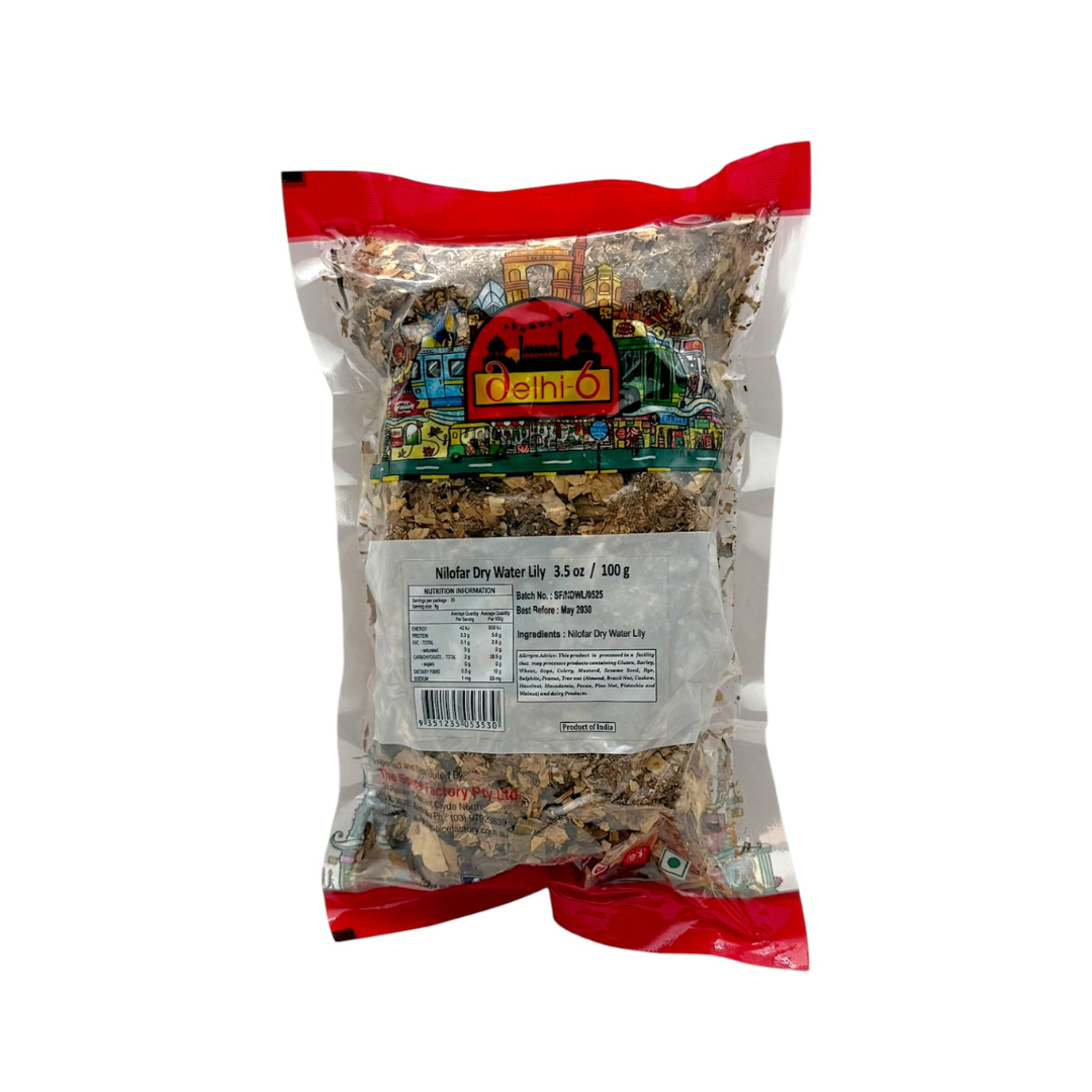 Delhi 6 Nilofar Dry/ Water Lily Whole 100gm