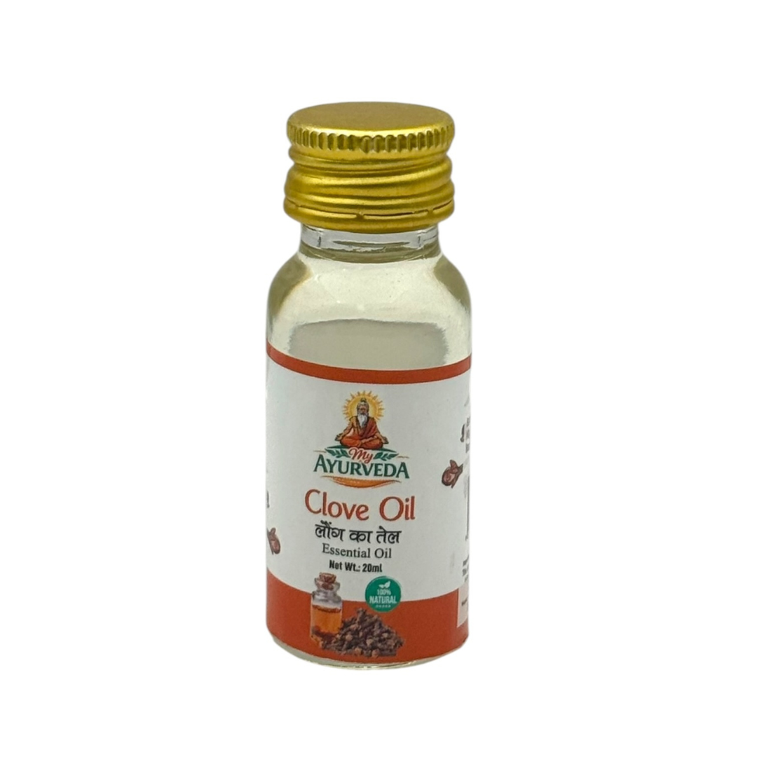 My Ayurveda Clove Oil 20ml | Laung Ka Tel | Essential Oil | 100% Natural Herbal Product
