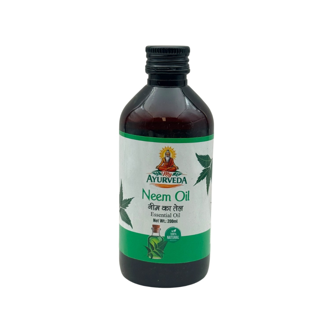 My Ayurveda Neem Oil 200ml | Neem Ka Tel | Essential Oil | 100% Natural Herbal Product
