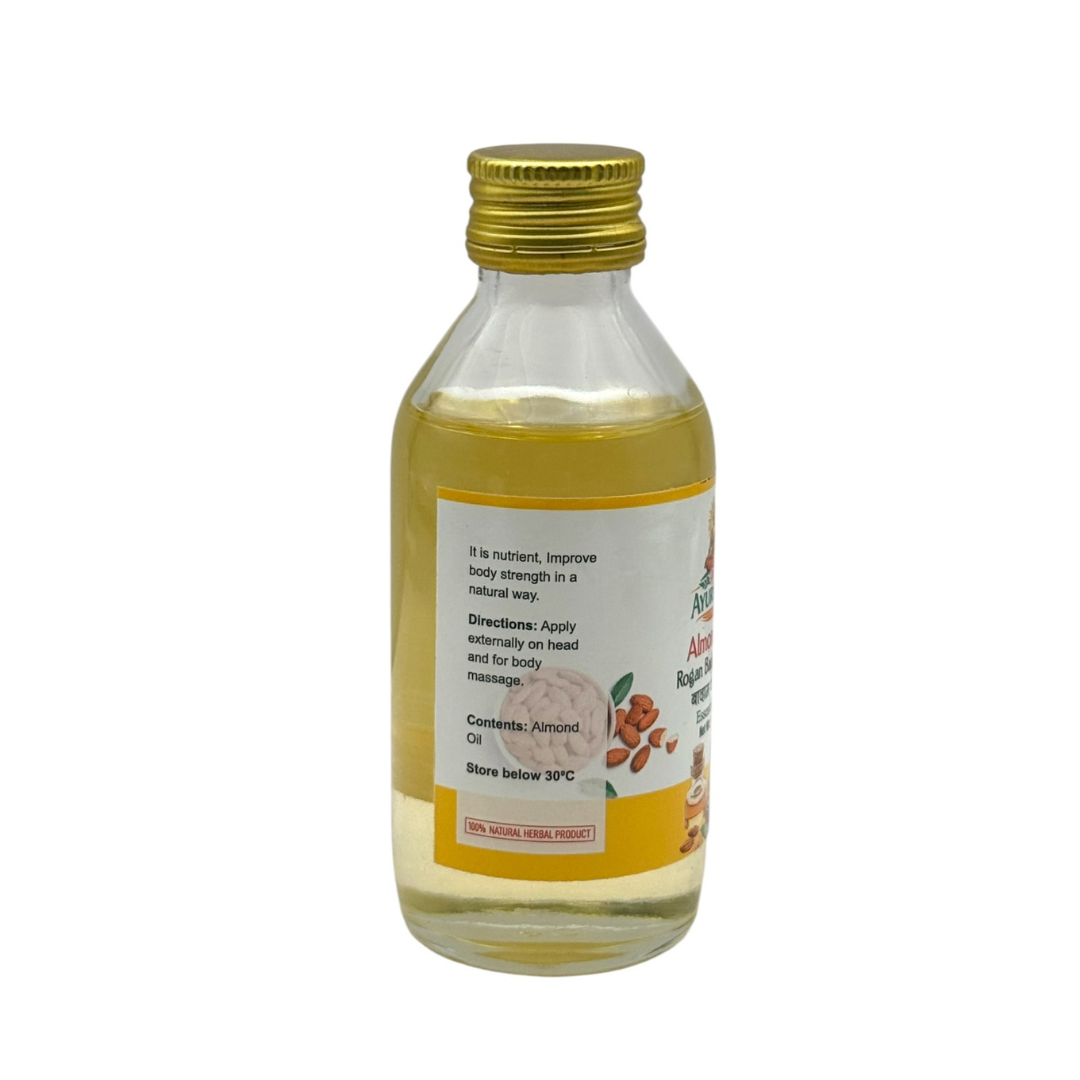 My Ayurveda Almond Oil 100ml | Badam Ka Tel | Rogan Badam Shirin | Essential Oil | 100% Natural Herbal Product