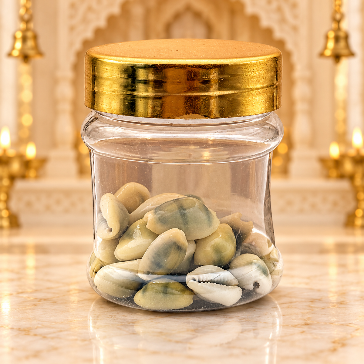 Kaudi Shells (Cowrie Shells) – Pack of 11 | Kawdi / Kauri | Auspicious Pooja Items for Goddess Lakshmi Worship, Wealth & Prosperity Rituals | 9351235060248