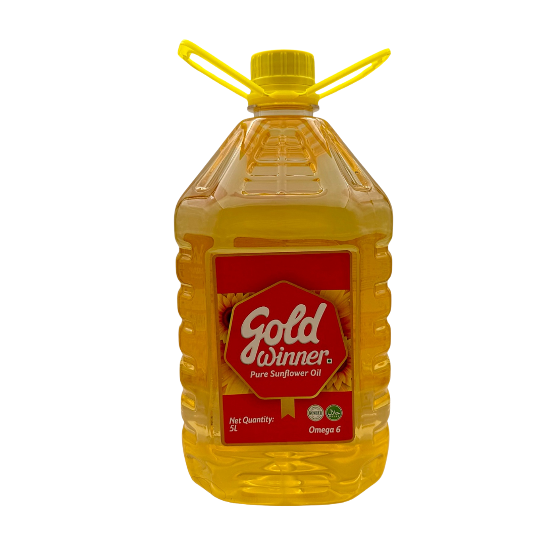 Gold Winner Sunflower Oil 5 Ltr