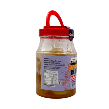 Delhi 6 Bamboo | Bans Murabba In Raw Sugar 800g | 20% Less Sweet and Handmade | Traditionally Homemade | Swad Ki Potli- 9351235053196