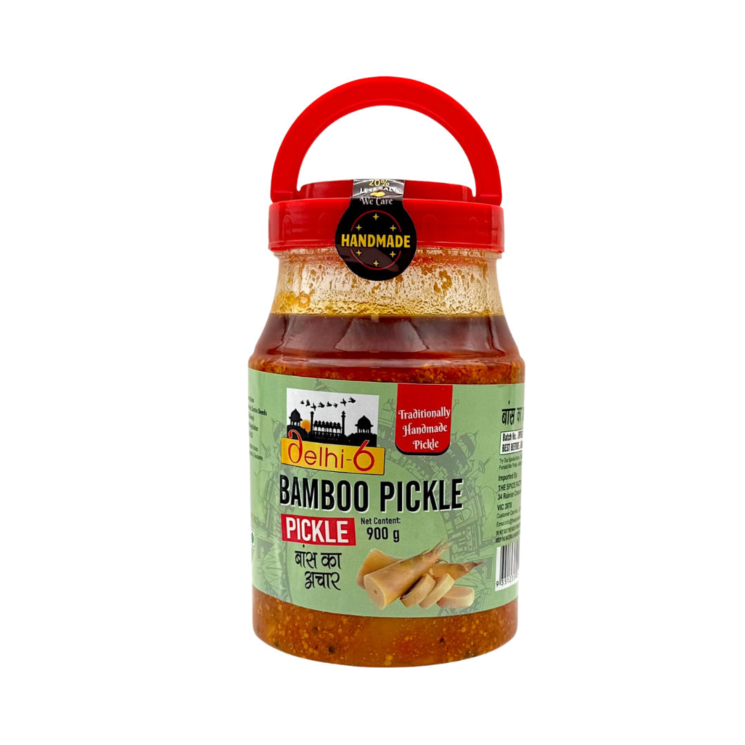 Delhi 6 Bamboo | Bans Pickle | Bans Ka Achar | 20% Less Salt  and Handmade | Traditionally Homemade | Swad Ki Potli 900g- 9351235053202
