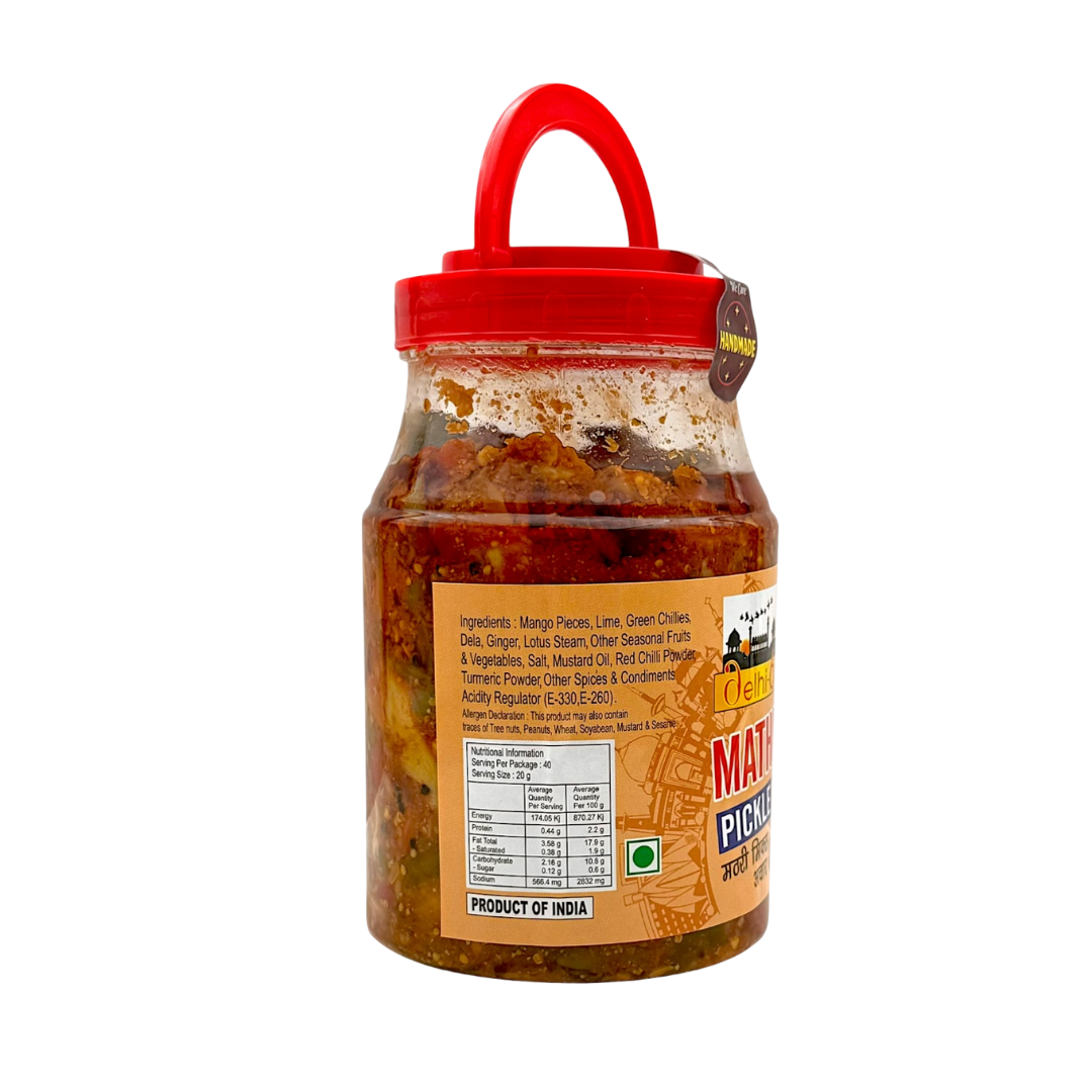 Buy Delhi 6 Punjabi Mathi Mix Pickle | Mathri Mix Achar | 20% Less Salt ...