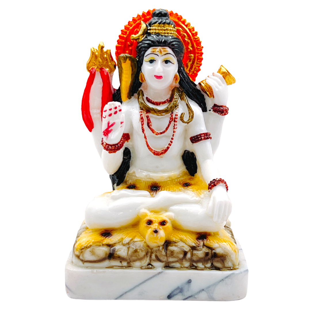 Shankar ji (Shiv Ji) Idol/ Statue/ Murti Size-(5")- Style 26
