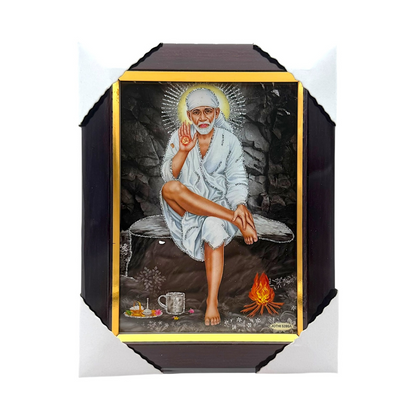 Photo Frame 5" X 7" Sai Baba - 9351235020143