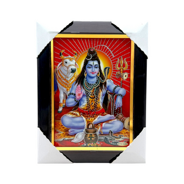 Photo Frame 5" X 7" Shiv Ji - 9351235020143