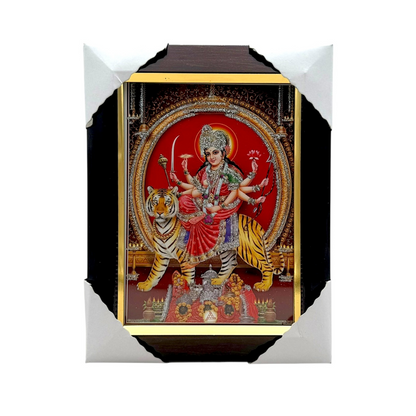 Photo Frame 5" X 7" Durga Sherawali Mata- 9351235020143