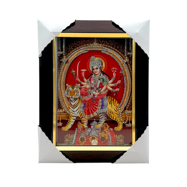 Photo Frame 5" X 7" Durga Sherawali Mata- 9351235020143