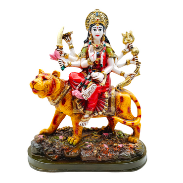 Durga Mata | Size 7.7'' x 3.5'' x 9'' Indian Statue/ Idol/ Murti| Product code- NC 996 | 9351235030753