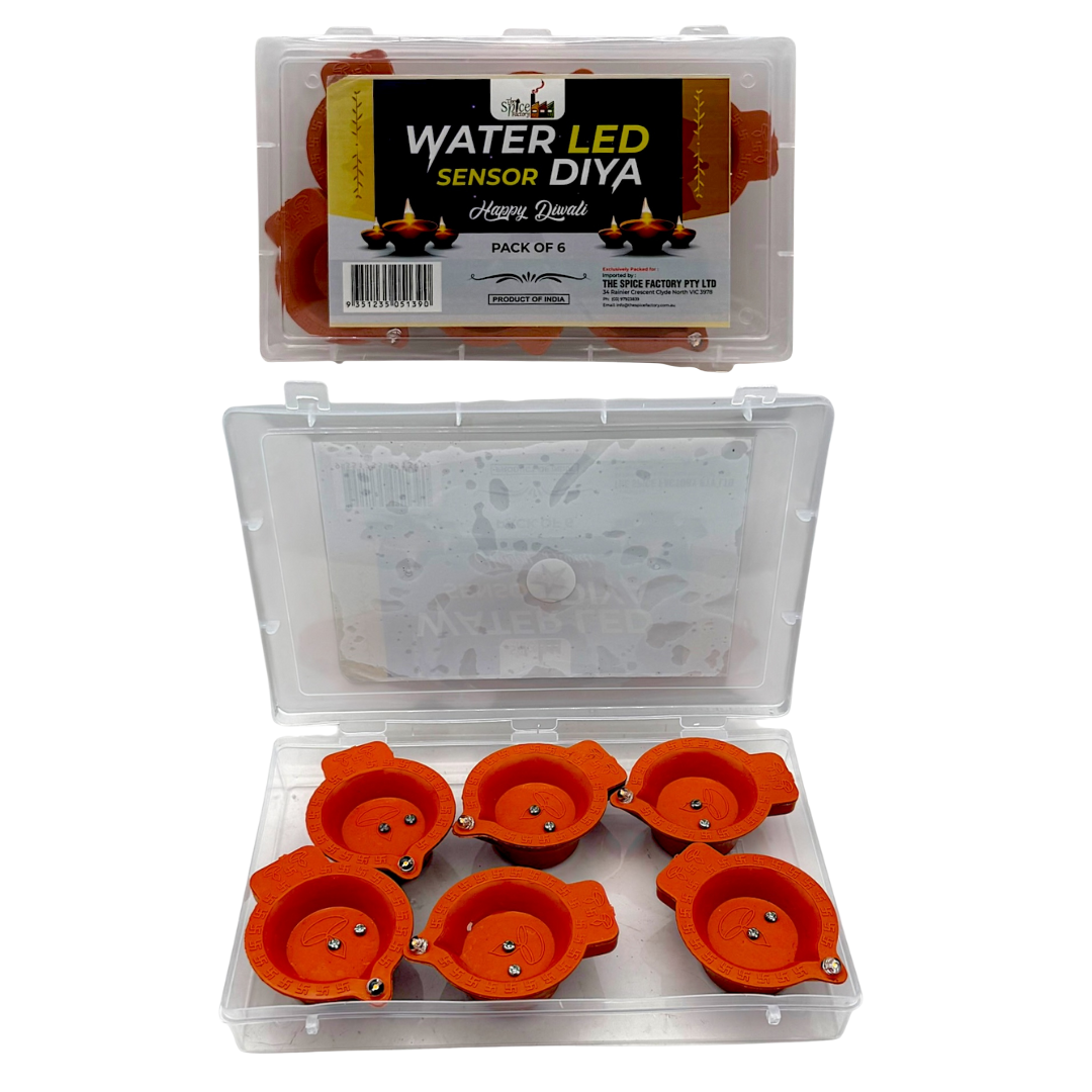 Water LED Sensor Diya/ Pack of 6- 9351235051390