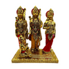 Ram Darbar – Gold Finish with Decorative Base Idol/ Murti/ Statue- Size: 23*14*29CM (9.06in x 5.51in x 11.42in)- Model No: GOD 2642-1GC- 9351235055794