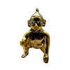 Laddu Gopal Brass Large Size Idol | Design No 3 | Premium Finish | Size- 4'' x 3.5''- 9351235054896