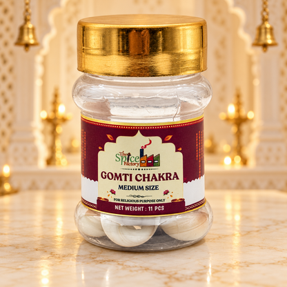 Gomti Chakra (Naag Chakra) – Pack of 11 | Auspicious Hindu Pooja Items for Goddess Lakshmi Worship, Wealth & Prosperity Rituals | 9351235063362