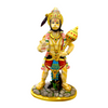 Standing Hanuman – With Gada and Crown Idol/ Statue/ Murti  | 24 x 13.5 x 43cm （9.45in x 5.31in x 16.93in） | GOD F084  - 9351235055497