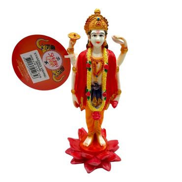 Standing Vishnu Idol/ Statue/ Murti | Size 3.75'' x 3.5'' x 8.5'' | Product code- NC 364 | 9351235049656
