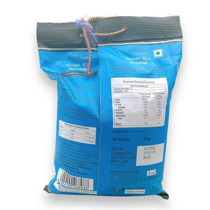 Patanjali Diamond Basmati Rice 5Kg