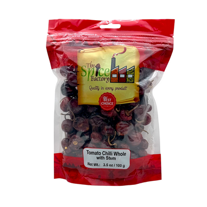 TSF Tomato/ Chilli Whole Round/ Mundu Chilli with Stem 100g