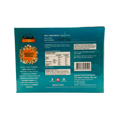 Delhi 6 Badam Patisa 400g | Traditional Indian Sweet