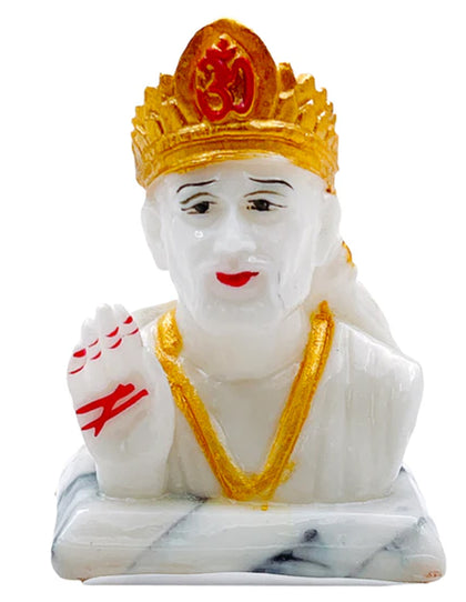 Sai Baba Ji Idol/ Statue/ Murti Size-3.5'' (Statue Style-37)