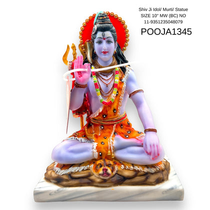 Shiv Ji Idol/ Murti/ Statue SIZE 10