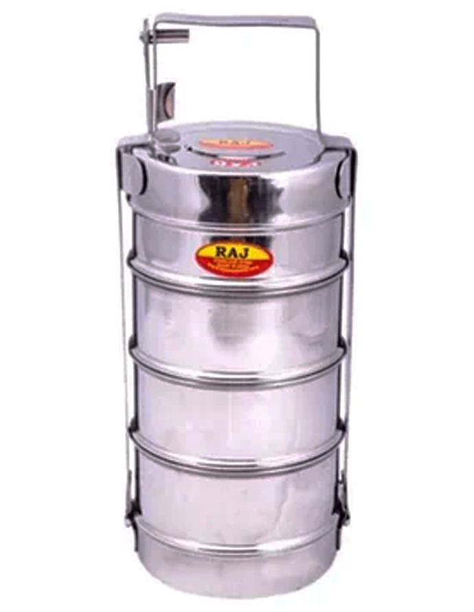 Steel Bombay Tiffin 9 x 4