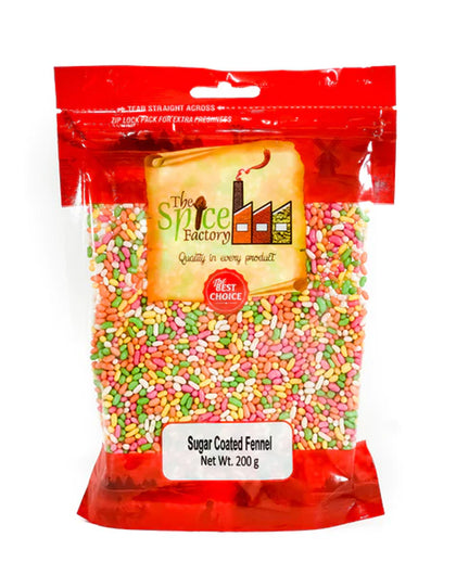 TSF Sugar Coated Fennel Colored 200gm