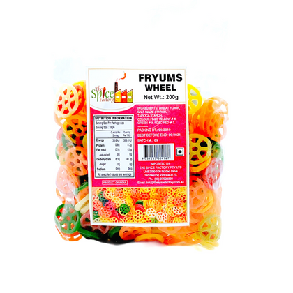 TSF Fryums Wheel (Papad Snack) 200gm
